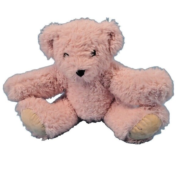 Vermont Teddy Bear Pink Plush Stuffed Animal Appx 10" Stuffed Animal - Picture 1 of 16